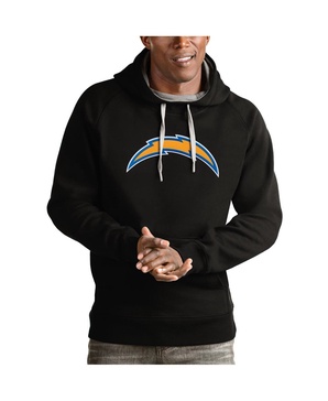 Men's Black Los Angeles Chargers Victory Pullover Hoodie