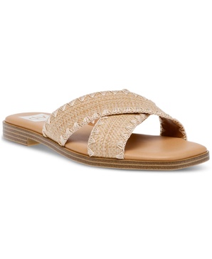 Women's Miguel Crisscross Flat Slide Sandals