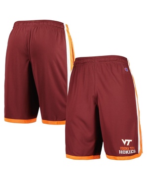 Men's Maroon Virginia Tech Hokies Basketball Shorts