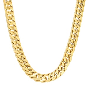 Men's Simple Curb Link Chain Necklace