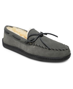 Men's Sheepskin Hardsole Moccasin Slippers