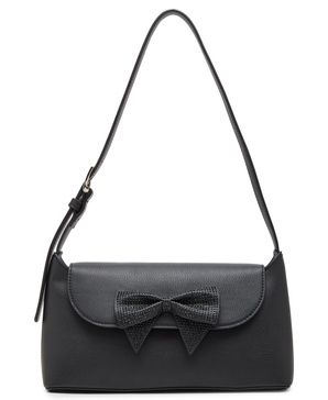 Emery with Rhinestone Bow Shoulder Bag