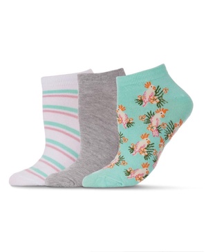 Women's 3-Pk. Animals Socks Set