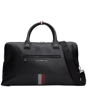 Men's TH Transit Faux-Leather Duffle Bag