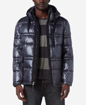 Men's Gotham Super Wet Cire Puffer with Grossgrain Trim