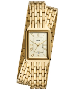 Women's Raquel Three-Hand Date Gold-Tone Stainless Steel Watch, 23mm