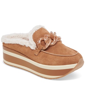 Women's Jamey Plush Slip-On Platform Loafers