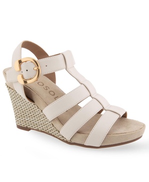 Women's Paige Buckle Strap Wedge