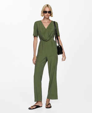 Women's Knotted Modal Jumpsuit