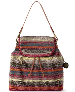 Women's Sayulita Crochet Backpack