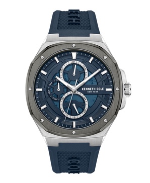 Men's Dress Sport Blue Stainless Steel 43.5mm