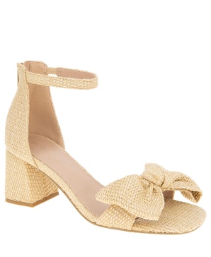 Women's Dappel Raffia Block Heel Sandals