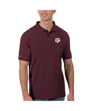 Men's Maroon Texas A M Aggies Legacy Pique Polo