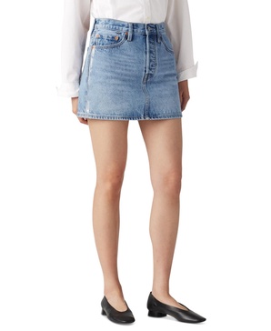 Women's Icon Cotton Denim Skirt