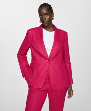 Women's 100% Linen Suit Blazer