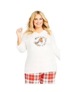 Women's Plus Size Robin Sleep Top