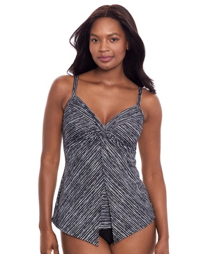 Women's Selenite Love Knot Printed Tankini Top