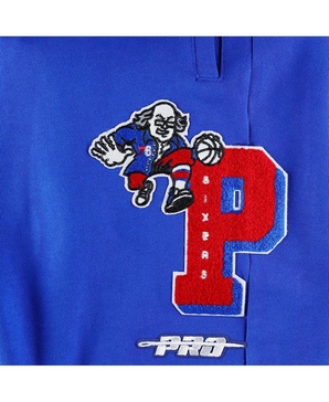 Men's Royal Philadelphia 76ers Mash Up Capsule Sweatpants