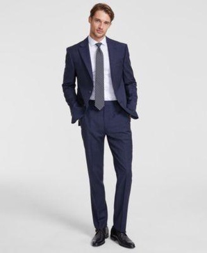 Men's Slim-Fit Wool Blend Stretch Suit Separates