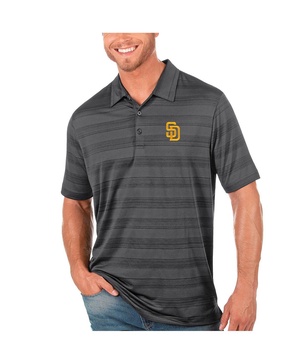 Men's Gray San Diego Padres Compass Polo