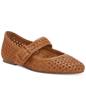 Women's Millit Woven Buckle Mary Jane Flats