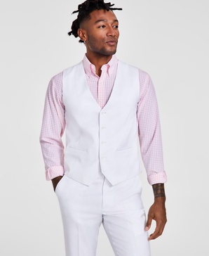 Men's Classic-Fit Solid Suit Vest