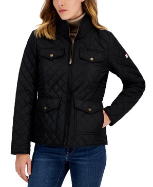 Women's Quilted Zip-Up Jacket