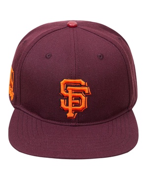 Men's Burgundy San Francisco Giants Wine Snapback Hat