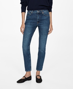 Women's Claudia Slim Crop Waxed Jeans