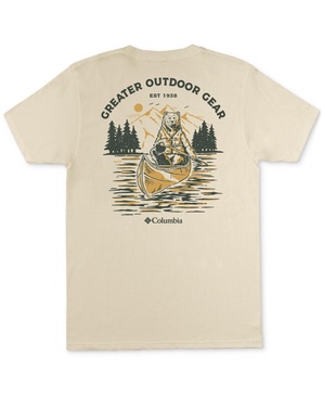 Men's Delmar Canoe Bear Graphic T-Shirt