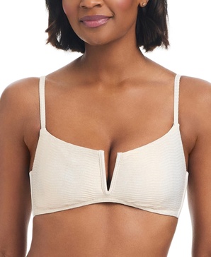 Women's V-Wire Bandeau Bikini Top, Created for Macy's