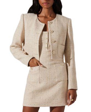 Women's Milena Tweed Jacket & Deanna Tweed Dress