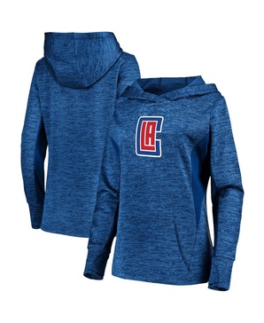 Women's Royal LA Clippers Showtime Done Better Pullover Hoodie