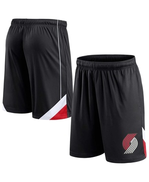 Men's Black Portland Trail Blazers Slice Shorts