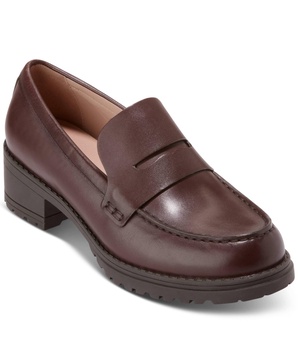 Women's Camea Lug-Sole Penny Loafer Flats