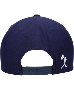 Men's Navy Field of Dreams People Will Come Snapback Hat