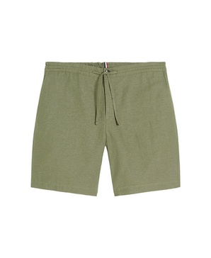 Men's Linen Cotton Drawcord Short