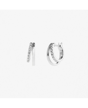 Double Hoop Earrings - Toda Silver