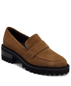 Women's Ronnie Lug Heeled Loafer