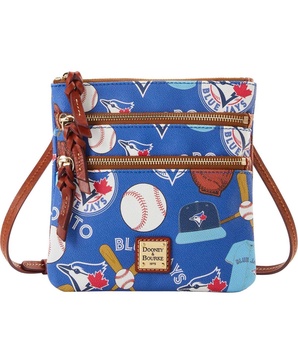 Women's Toronto Blue Jays Game Day Triple Zip Crossbody Purse