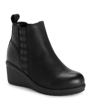 Women's England Oxford Wedge Booties