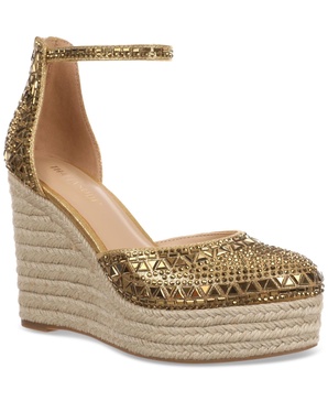 Women's Mika Embellished Espadrille Wedge Sandals