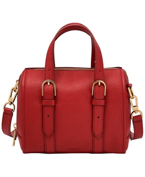 Carlie Leather Small Satchel Bag