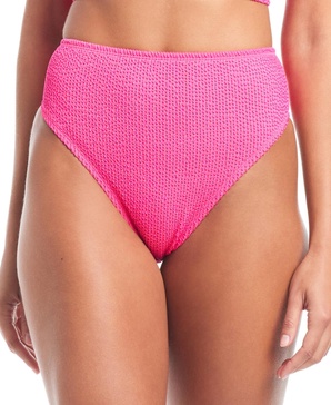 Women's High Leg High Rise Bikini Bottoms, Created for Macy's