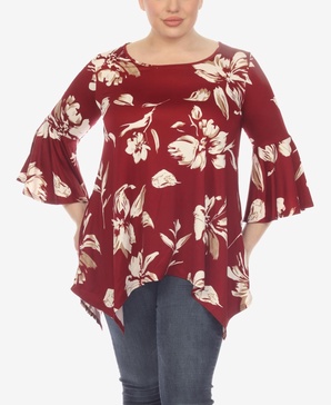 Plus Size Blanche Tunic Top