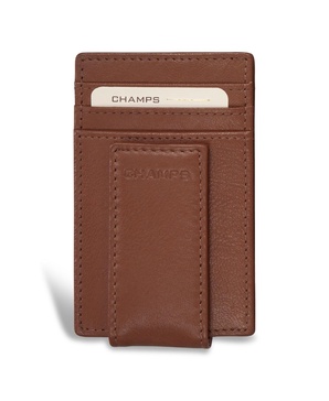 Men's Onyx Collection Leather Mag Card Case