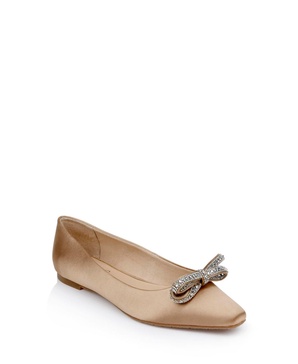 Women's Hesther Bow Detail Evening Ballet Flats