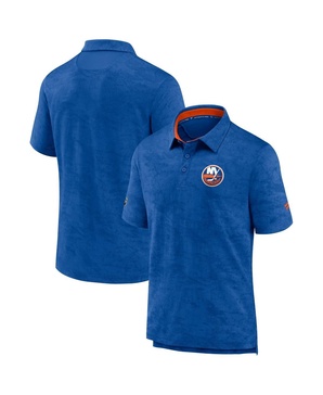 Men's Royal New York Islanders Authentic Pro Rink Polo Shirt