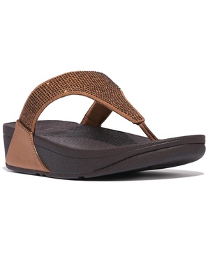 Women's Lulu Crystal Toe-Post Sandals