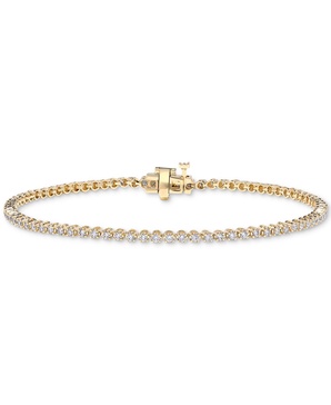 Diamond Tennis Bracelet (1 ct. t.w.) in 14k White or Yellow Gold